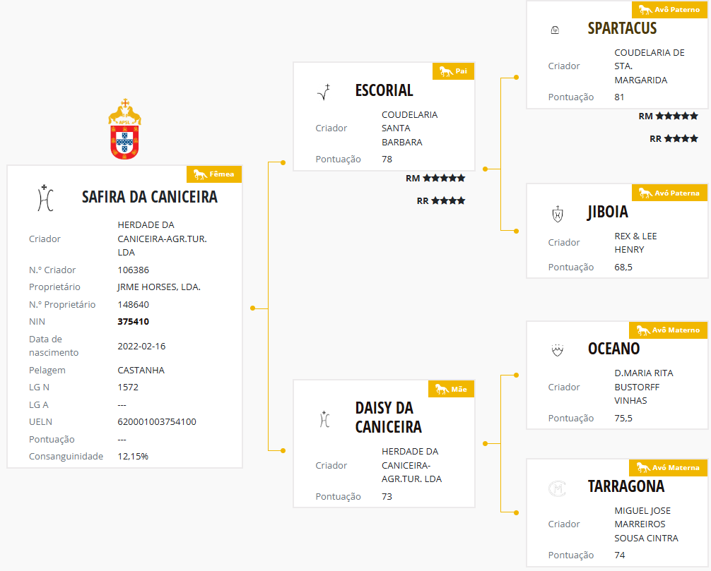 Safira da Caniceira (Escorial x Daisy da Caniceira)